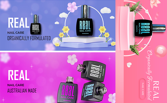 designed product-banner for website